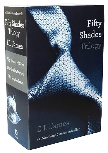 a book cover of a book of Fifty Shades from Books In Chronological Order