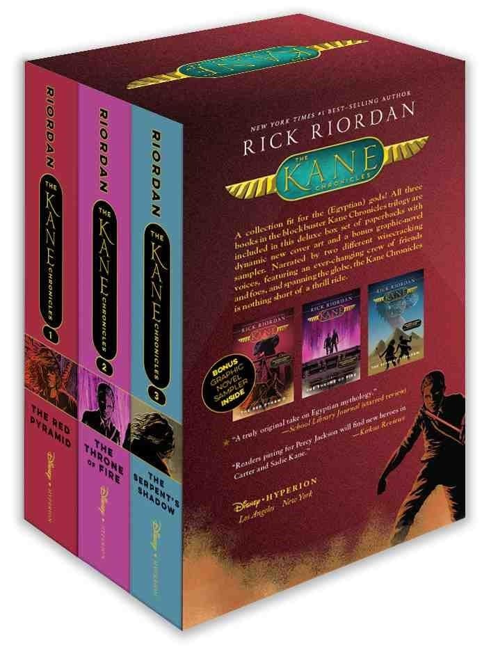 The Kane Chronicles - Boxed Set From Books In Chronological Order