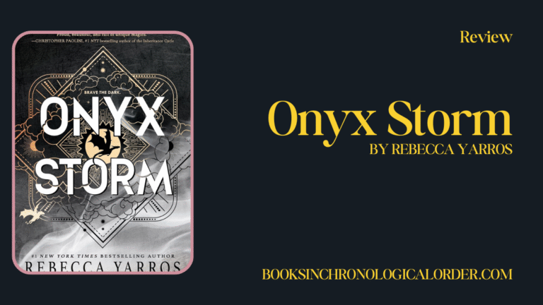 Onyx Storm by Rebecca Yarros – A Review Full of Flames, Feels, and Fury