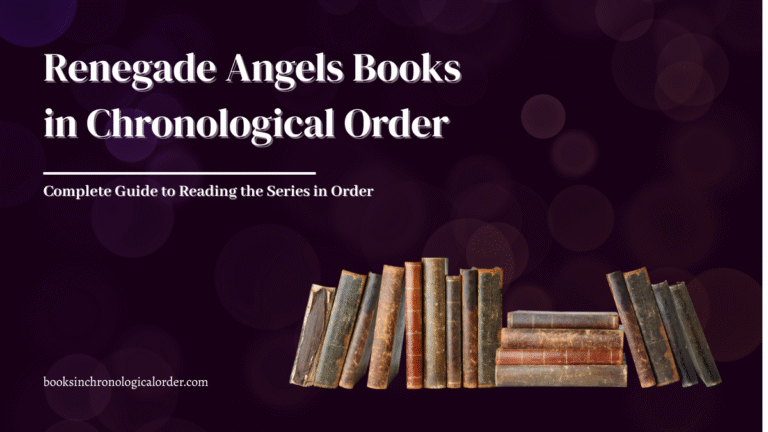 Renegade Angels Books in Chronological Order – Complete Guide