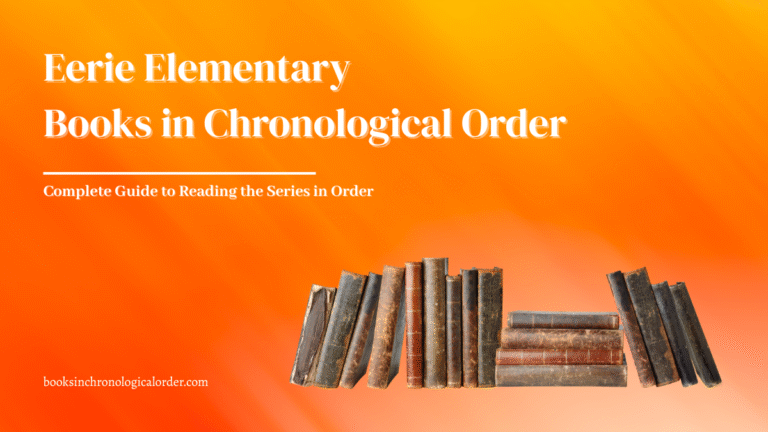 Eerie Elementary Books in Chronological Order – Complete Reading Guide